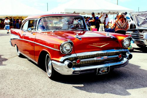 classic chevy car