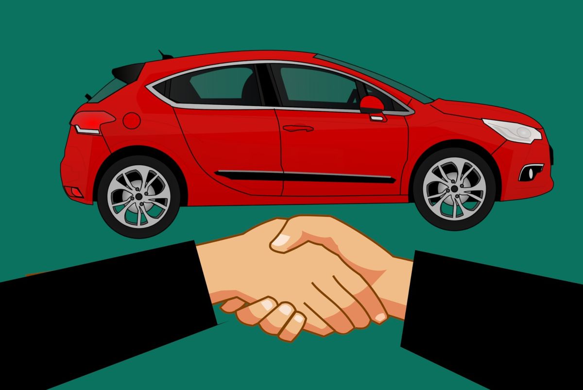 hand shake car