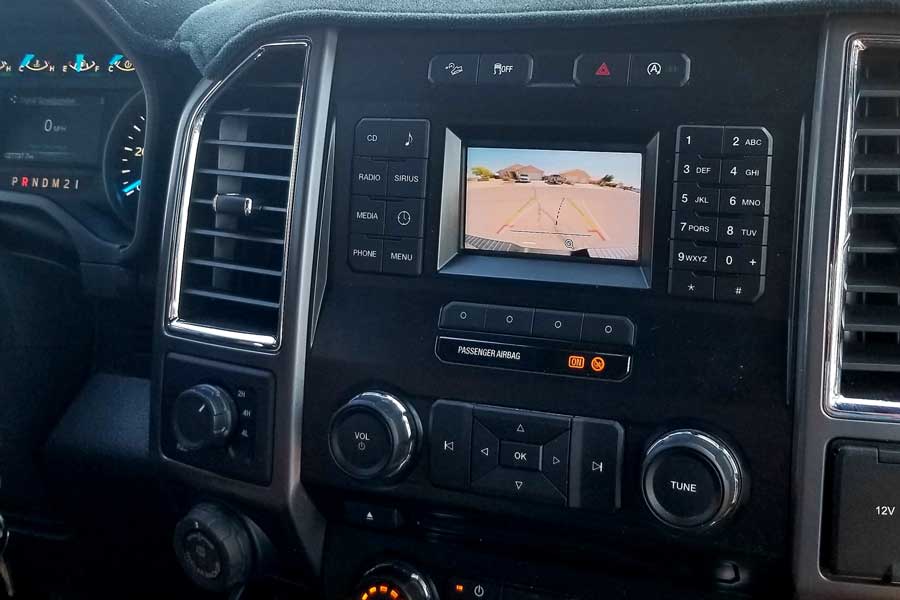 car backup camera screen