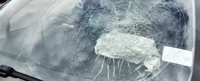 damage windshield